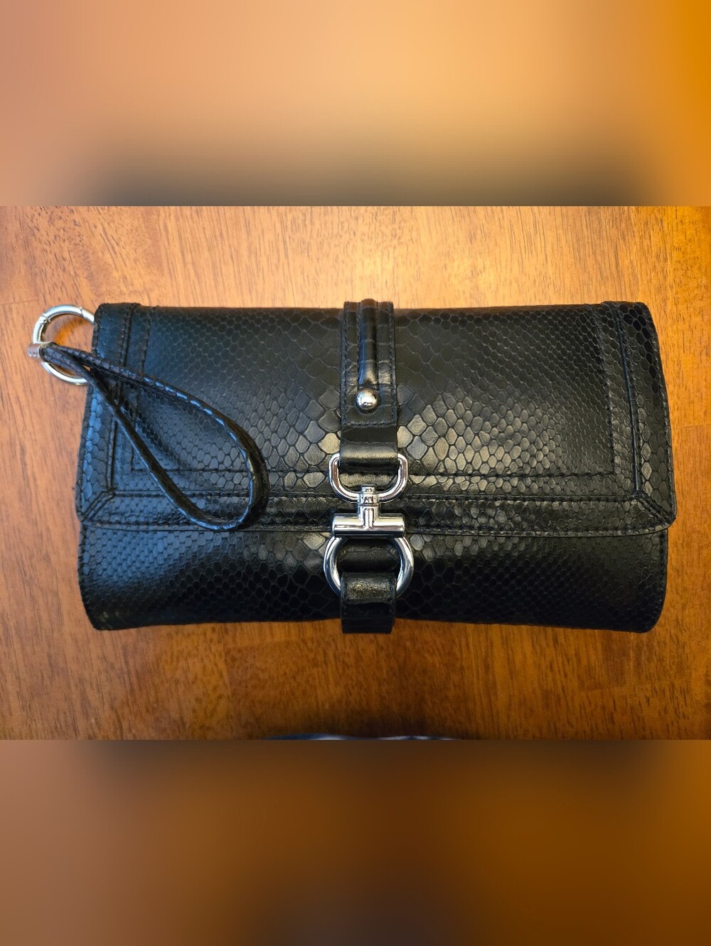 Talbots Leather Clutch Bag